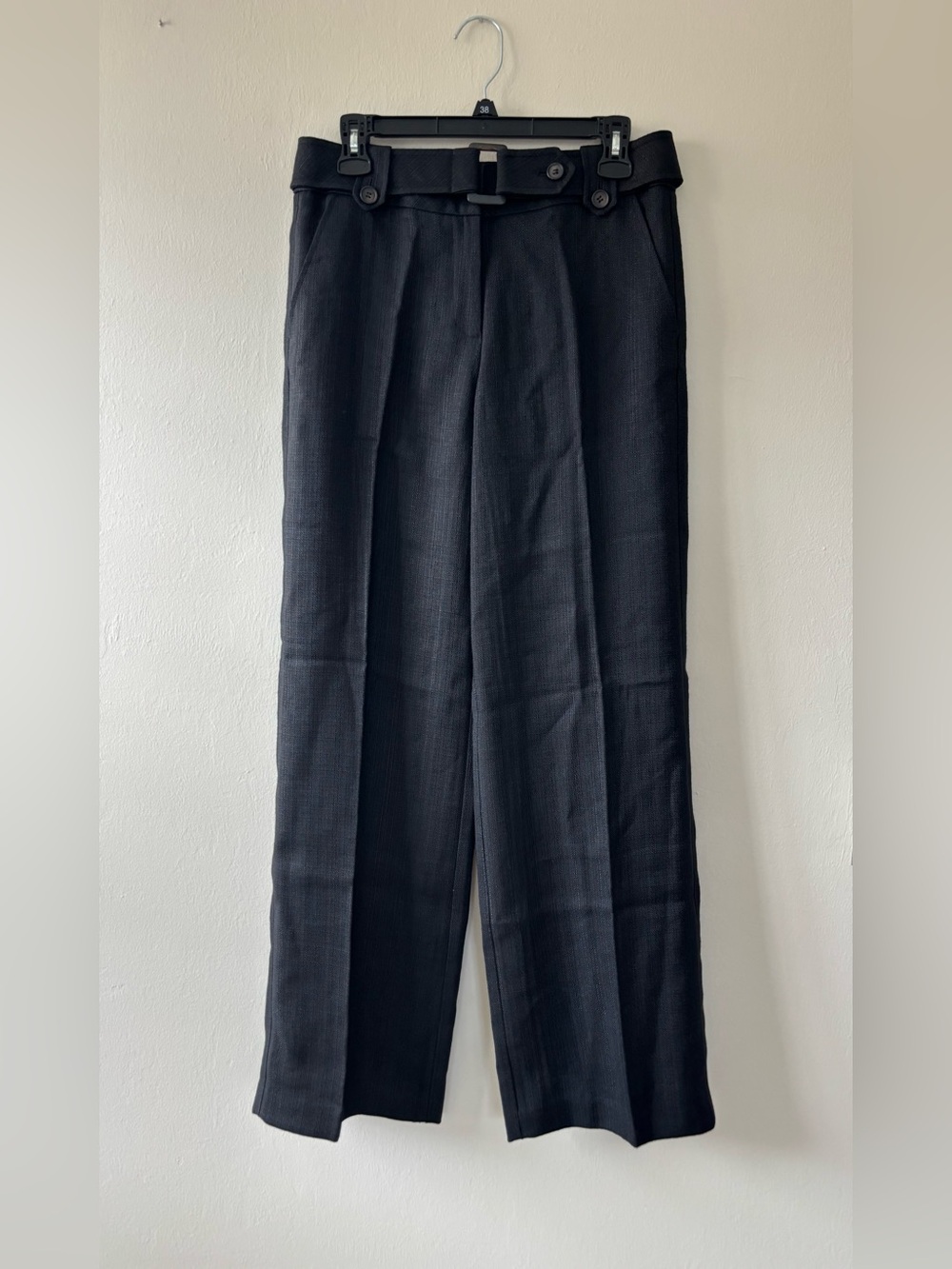 Talbots Collection Black Ramie Blend Dress Pants Women’s Size 6 NEW